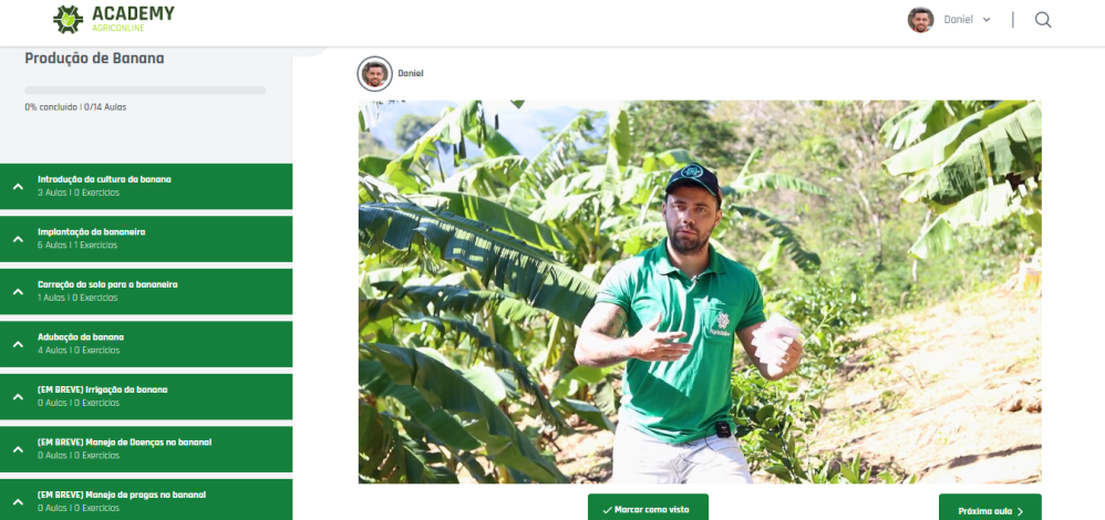 Adubação da banana