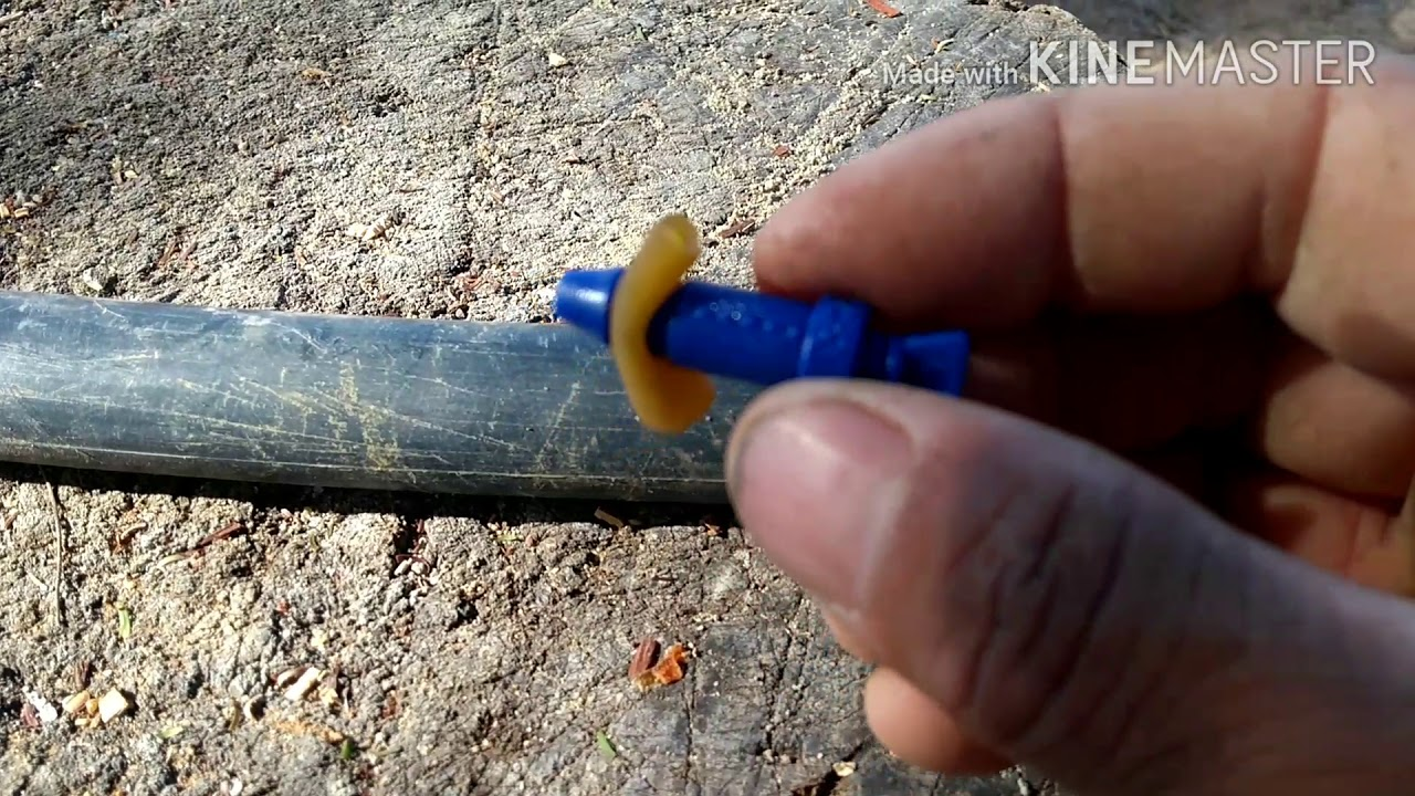 Gotejador de irrigação