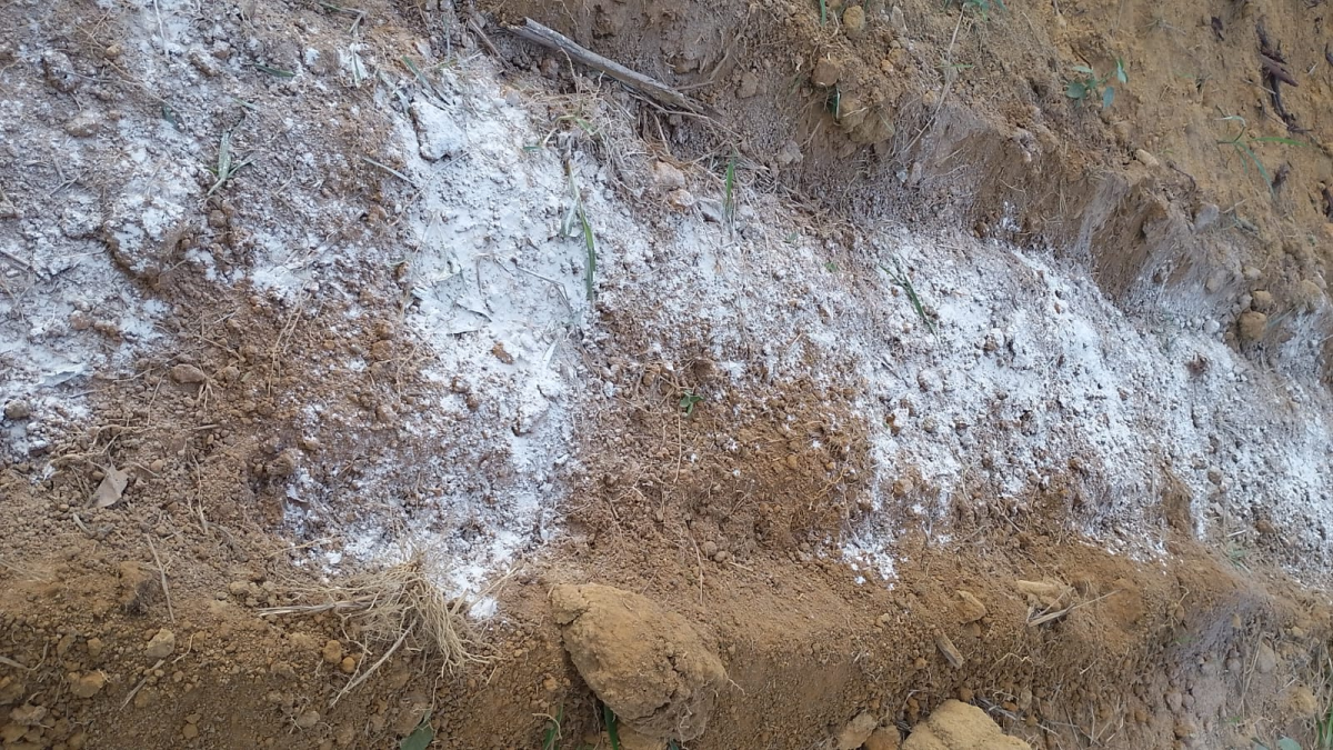 calcário irrigação