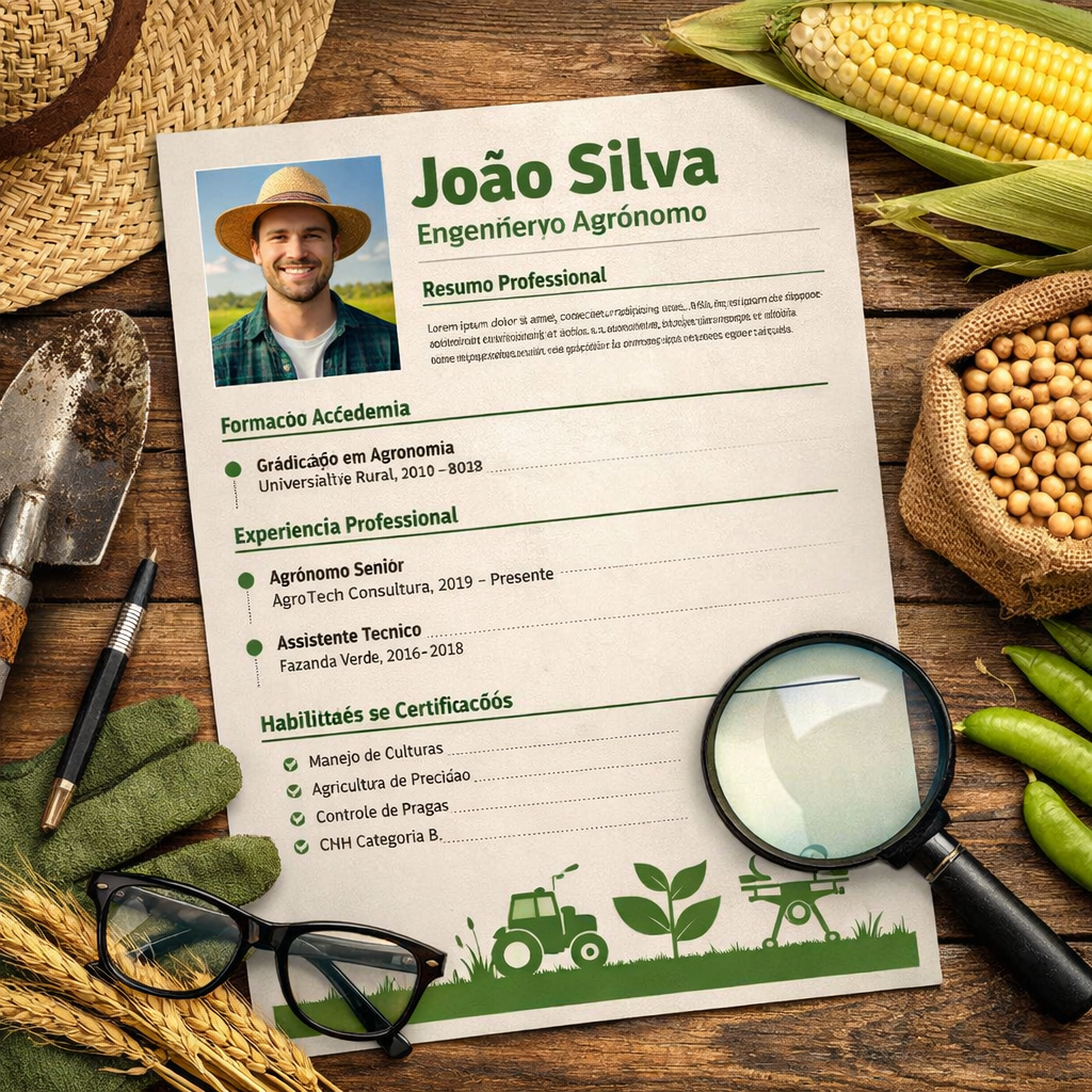 Como Construir um Currículo para Técnico Agrícola