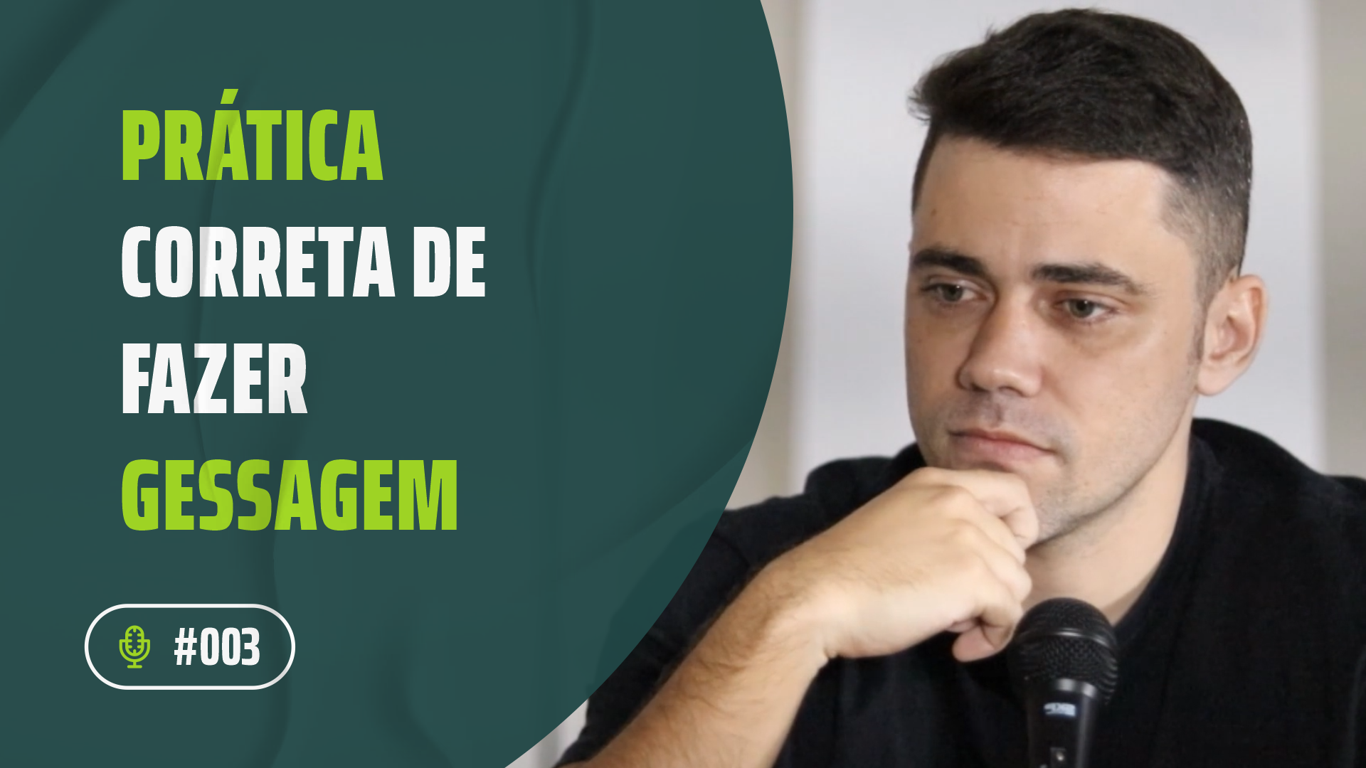 Prática correta de fazer gessagem